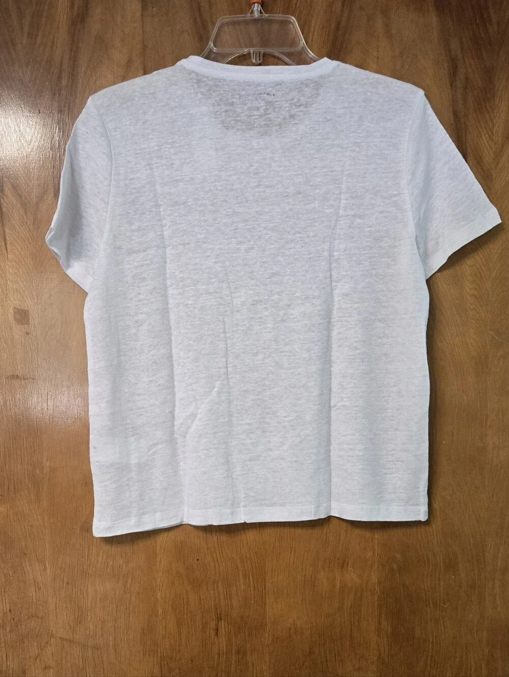 Nwt J. Crew Relaxed Linen Tee Shirt White Size Small